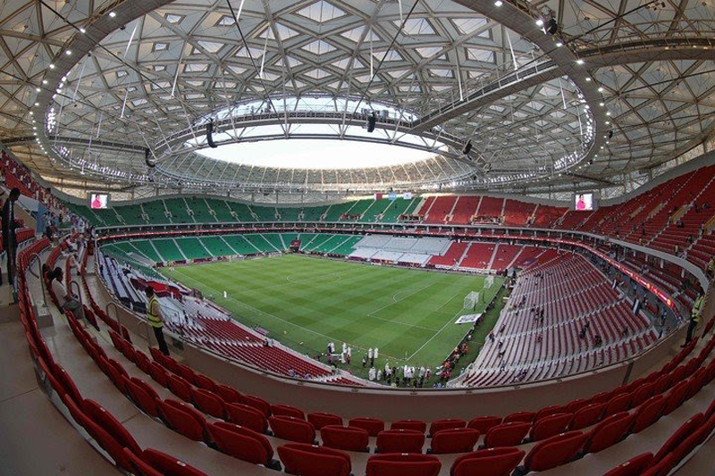 El estadio Thumama, una de las sedes del mundial en Catar, posee una capacidad para 40 mil espectadores. futbol 2