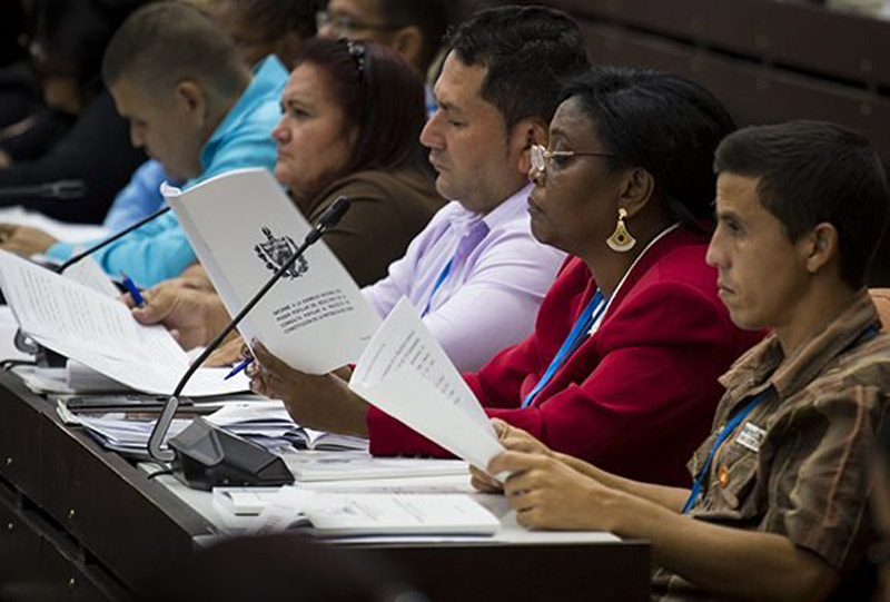 Photo: Cubadebate diputados asamblea nacional