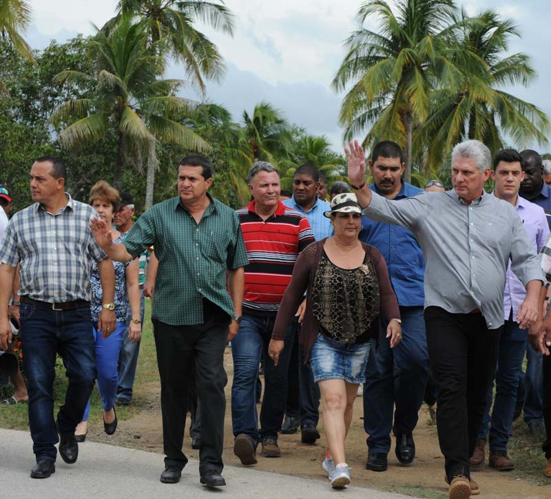 Fotos: Elder Leyva diaz canel visita 1