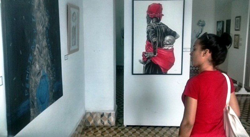 Galería El Zaguán del Fondo Cubano de Bienes Culturales en Holguín. FCBC GALERIA EL ZAGUAN