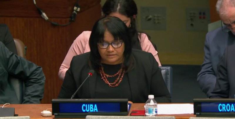 UN Permanent Representative Anayansi Rodriguez. Photo: RHC anayansi rodriguez