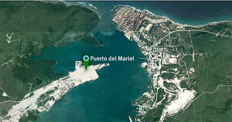 Photo: Radio Rebelde puerto del mariel cuba