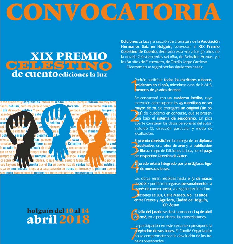 convocatoria XIX Celestino