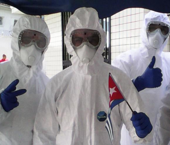 Cuba a été l'un des premiers pays à répondre à l'appel de l'OMS pour lutter contre l'épidémie d'Ébola. Photo: Archives de Granma.cu 0014015