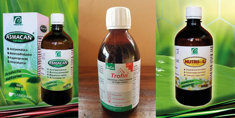 El Trofín, Asmacán y Nutrisol son algunos de los medicamentos tradicionales más demandados por la población Medic tradicionales