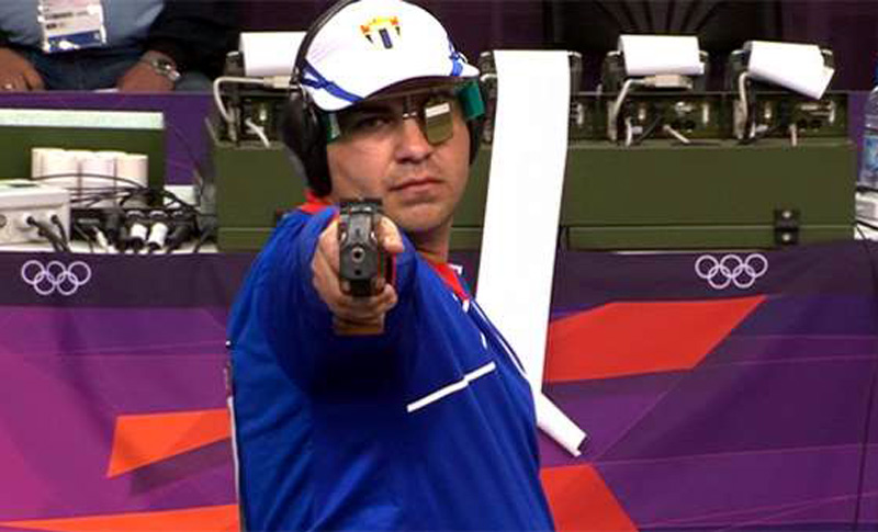 Luris Pupo en busca del podio en Lima 2019. Foto: ACN leuris pupo lima 1