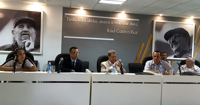 Las máximas autoridades gubernamentales del territorio asistieron al balance anual del BPA. / Fotos de la autora bpa balance 1