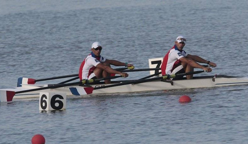 Eider Batista, ha contribuido con dos títulos dorados y un bronce. Foto: ahora.cu remo eider batista