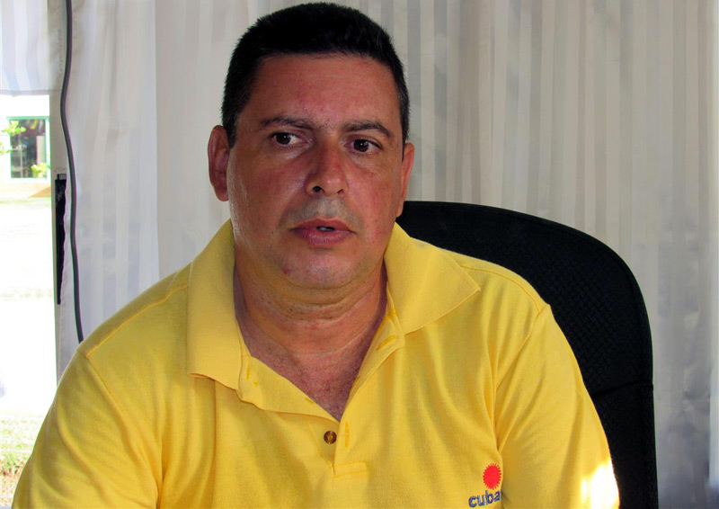 Ricardo Rojas, director of Cubatur in Holguín. cubatur ricardo rojas 4
