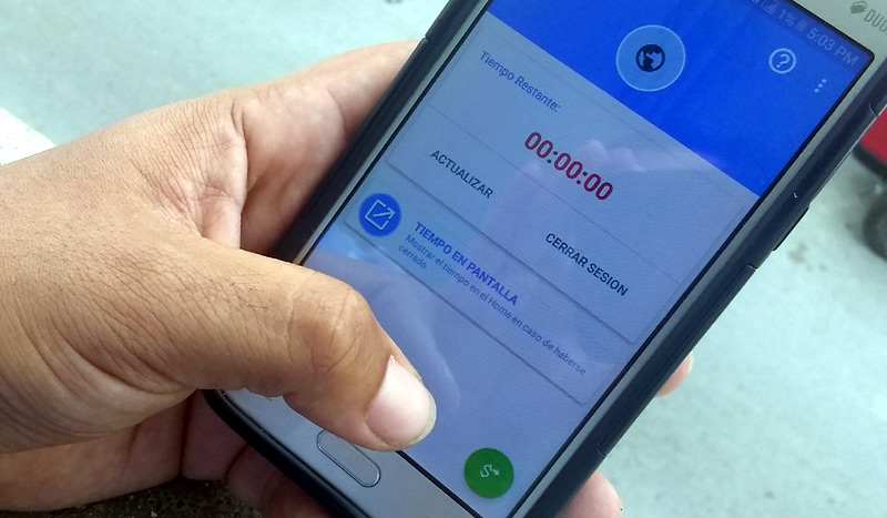 El robo de cuentas Nauta perjudica a varios usuarios de Etecsa en Holguín foto: Rosana Rivero etecsa nauta 01