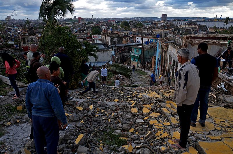 El 27 de enero varios municipios de La Habana recibieron el impacto de un Tornado. tornado hildita