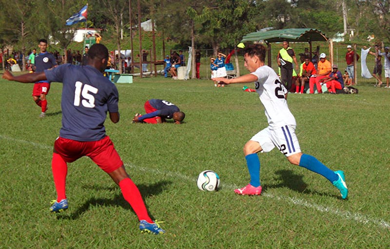 Holguín buscará su primer éxito en la Liga Cubana de fútbol. Foto: Fernando Almanza futbol hg panteras