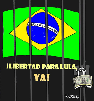 Caricatura Lula