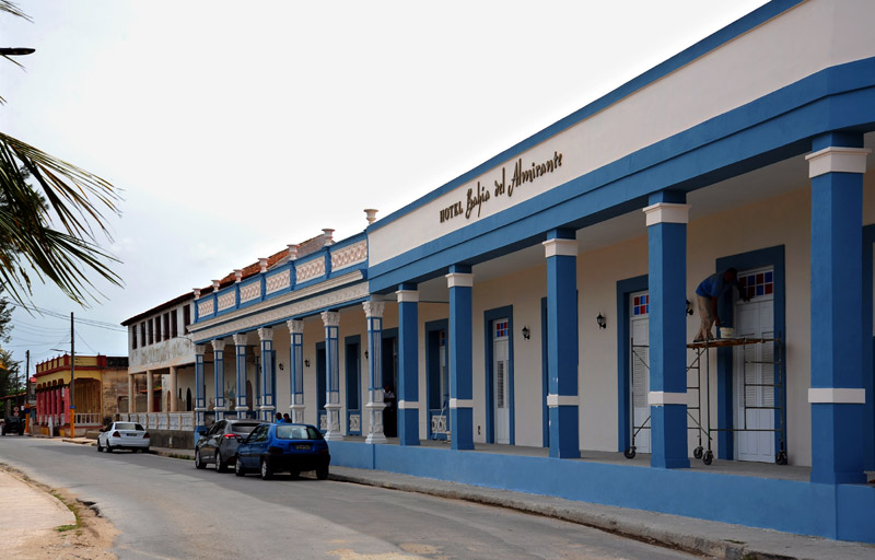 El hotel Bahía del Almirante está en fase de terminación. Fotos: Carlos Rafael gibara hoteles 1