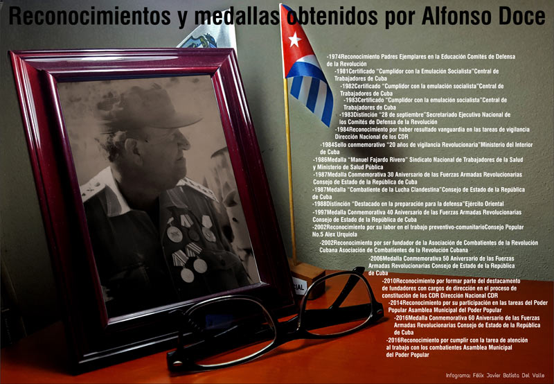 Reconocimientos recibidos por Alfonso Doce Alfonso Doce infografia