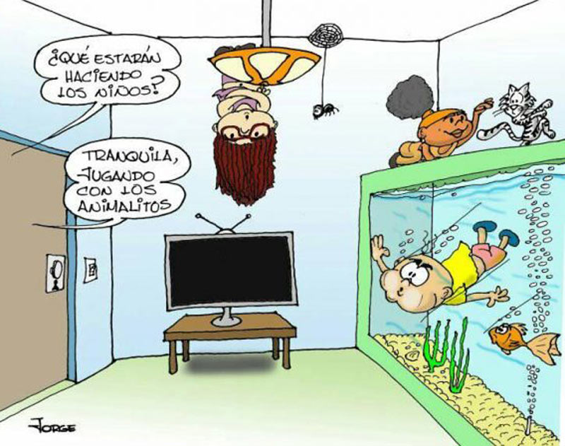 niños en cuarenetena