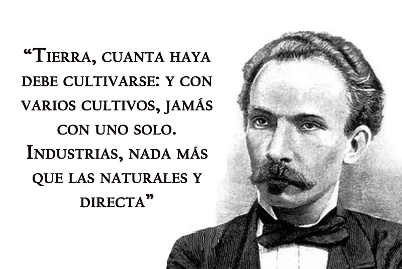 José Marti la tierra