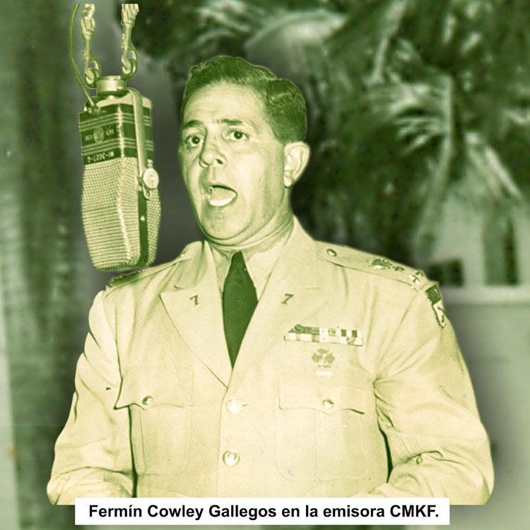 Coronel Fermín Cowley Gallegos, Jefe del Regimiento Militar No. 7 "Gral Calixto García". Foto: Cortesía del Museo de la Clandestinidad Pascuas Sangrientas 02