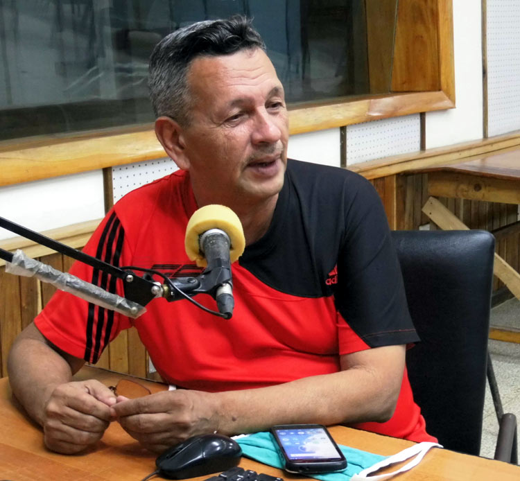 " Los momentos más felices son cuando consigues una respuesta inmediata del público". Fotos: Eduardo Aballe cesar hidalgo 2