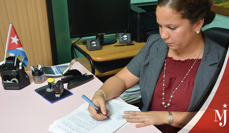 La provincia de Holguín cuenta con 18 unidades notariales, pertenecientes al Ministerio de Justicia. Foto: www.minjus.gob.cu notaria 4