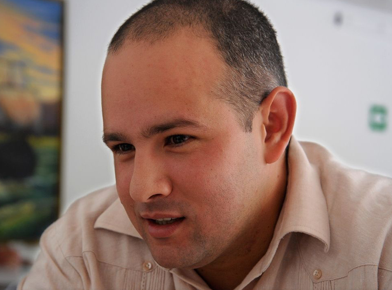 George Barroso Grave de Peralta, gerente general del hotel, cuyas ideas innovadoras hacen renovar cada día esta instalación Tres Estrellas. turismo2