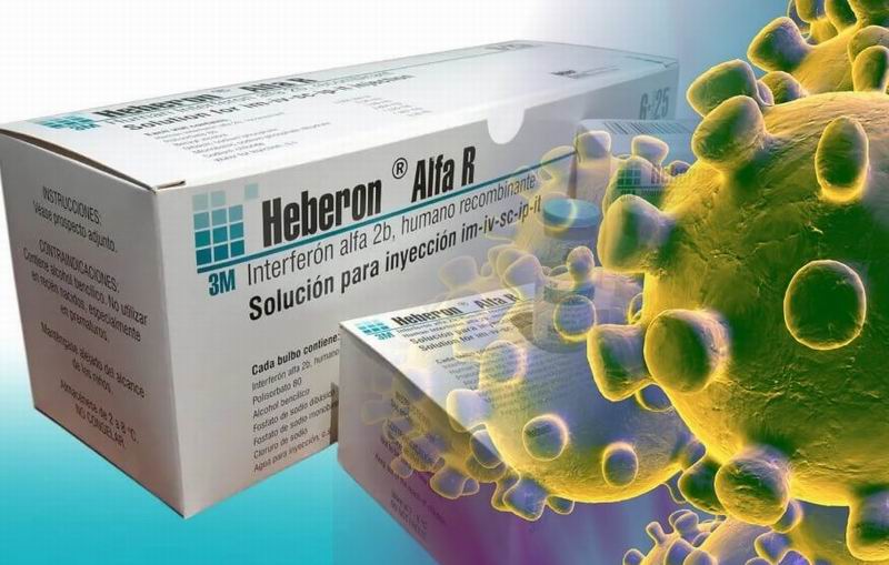 medicamento cubano coronavirus china IFNrec