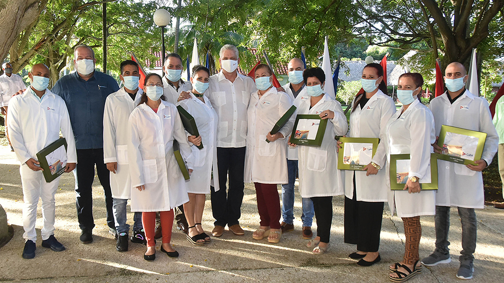 Diaz canel medicos Turin y Granadinas 5