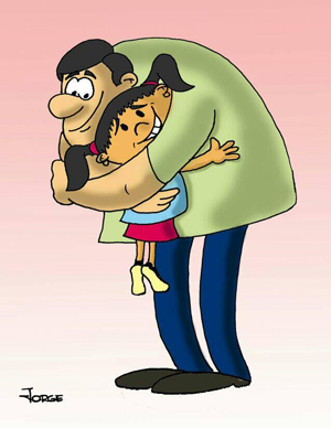 Caricatura dia padres2 Jorge