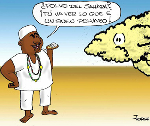 polvo sahara