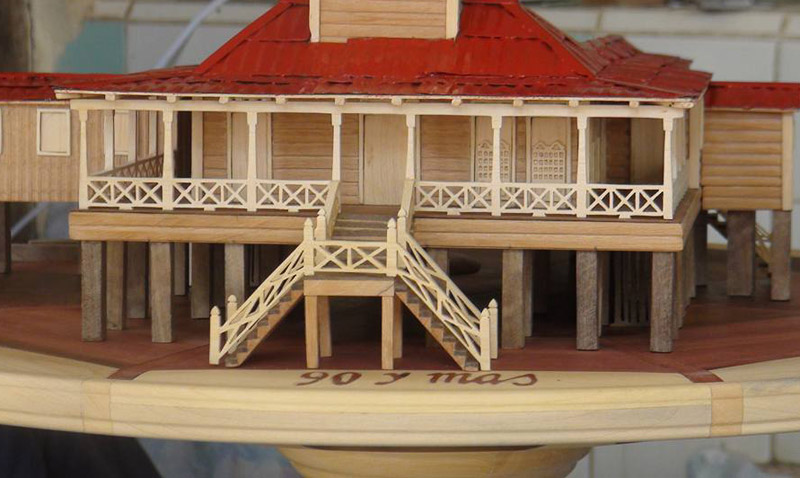 marqueteria replica casa Fidel