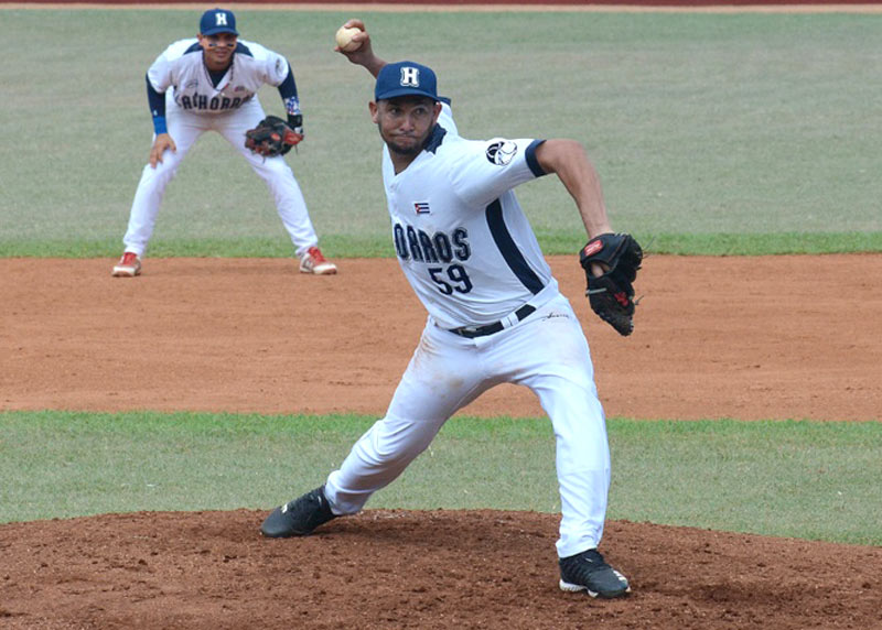 Pelota serie nac Pitcher Ruben Rod CRD