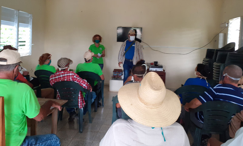 Los campesinos reciben capacitación para enfrentar la sequía y la degradación de los suelos Sequia C garcia 2