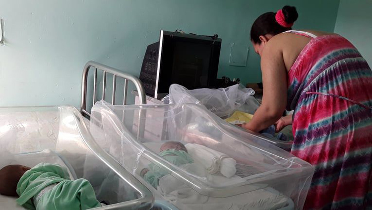 Los trillizos y la madre están muy bien aseguró la doctora Yaquelín Leyva. Fotos: De la autora mortalidad1