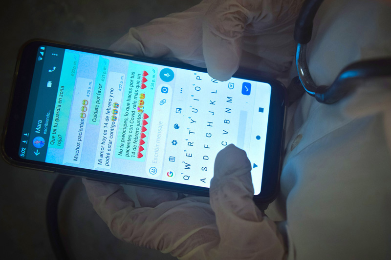 Foto: Heidi Calderón amor entiempos decovid 3