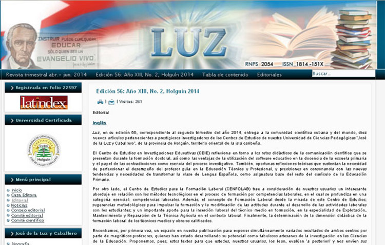 revista luz