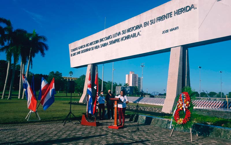 Calixto García homenaje 1