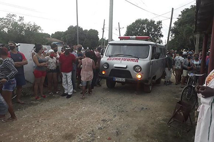 Guaro accidente