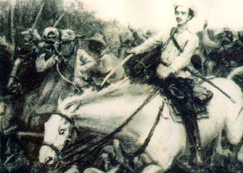 Ignacio Agramonte en Combate