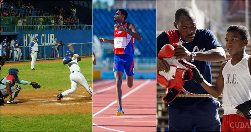 deportes década collage