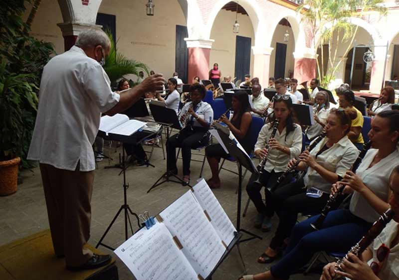 Banda de concierto 31 Enero 2021 Pino