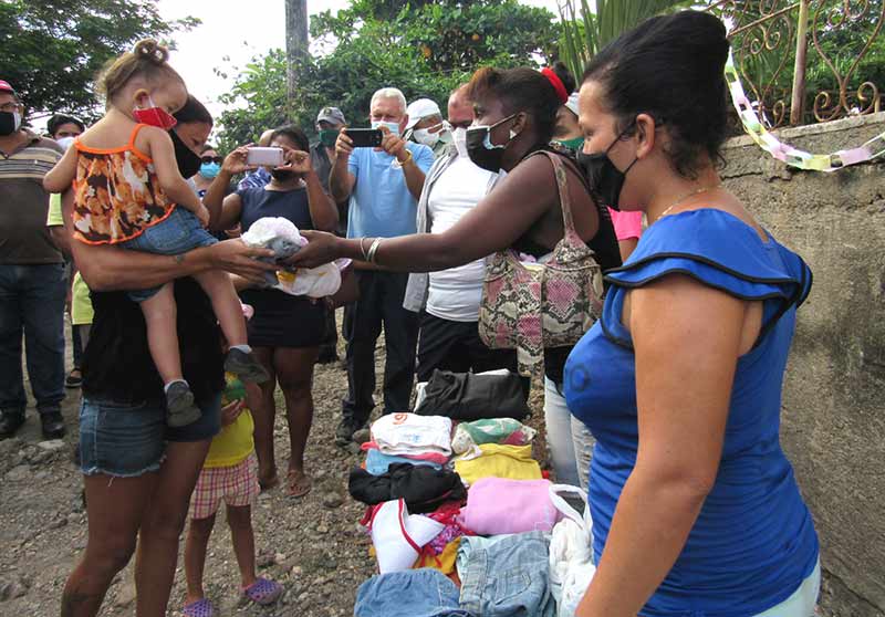 barrios recorrido Donativo FMC