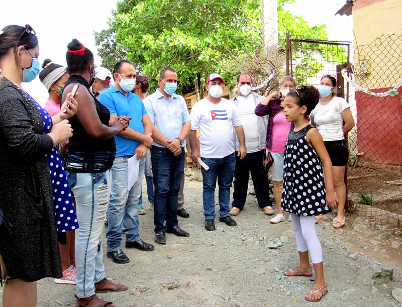barrios recorrido Niña Canta en el Anexo