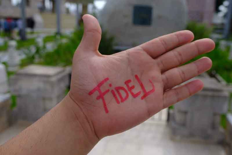 Foto: Perfil de Facebook UJC Holguín. Fidel juventud02