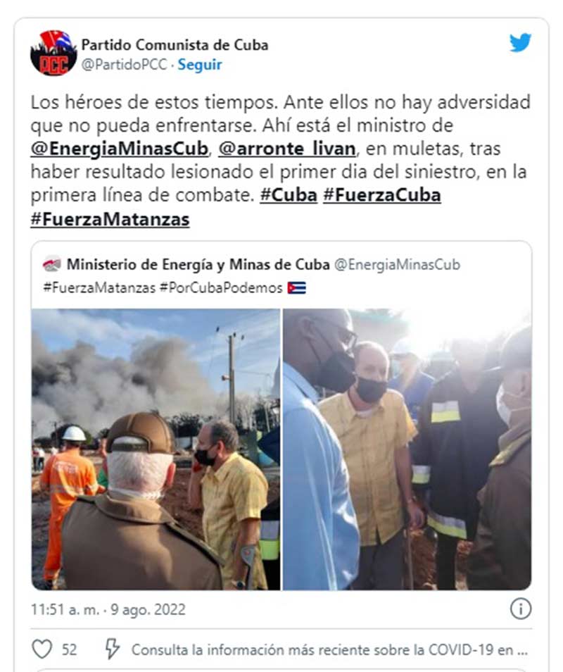 fuego ministro energia