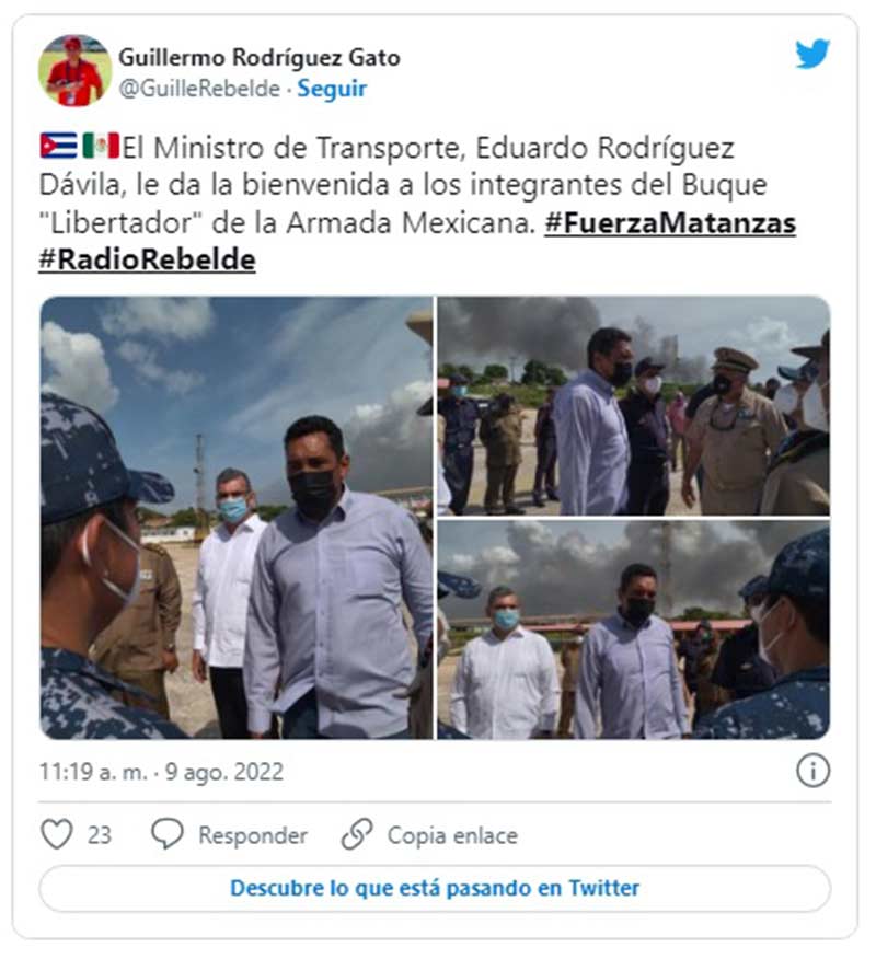 fuego ministro transporte