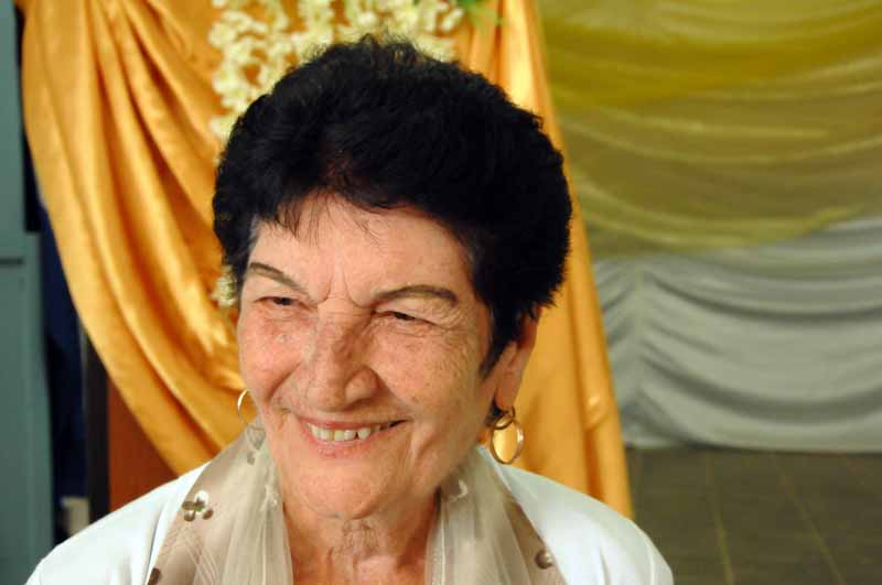 Gertrudis Berlanga Pérez. Foto: Elder Leyva. Gertrudis Berlanga