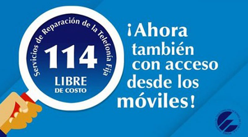 Etecsa reparaciones 114 ok