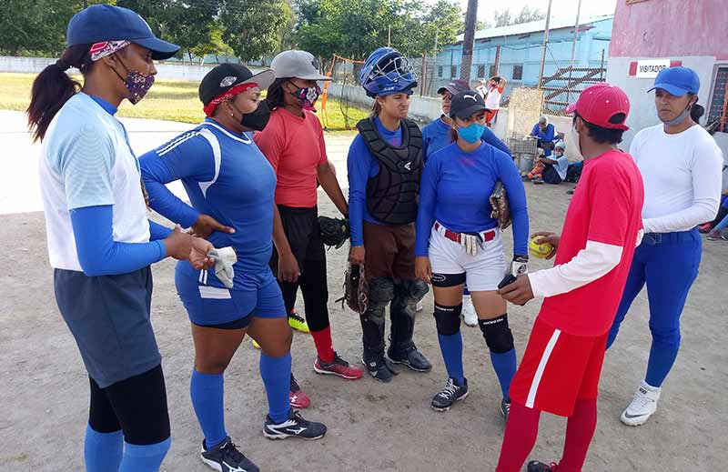 Softbolistas holguin Campeonato Nacional