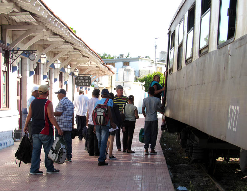 Foto: Alexis del Toro estación trenes