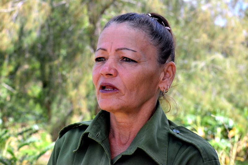 Idania perdomo guardabosque entrevista 2